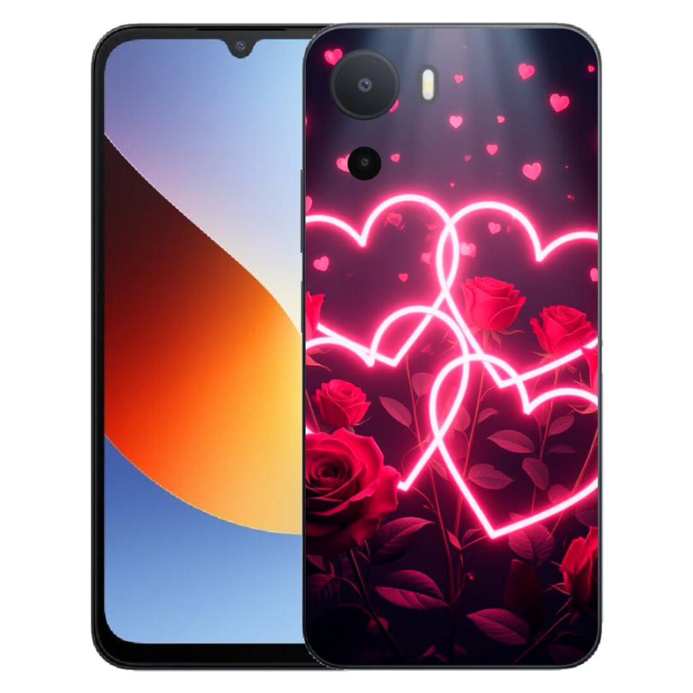 Gélový kryt mmCase na Xiaomi Redmi A7 Pro - srdce lásky