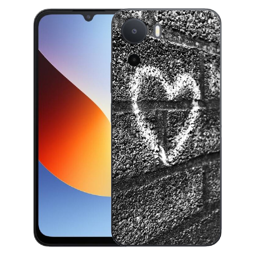 Gélový kryt mmCase na Xiaomi Redmi A7 Pro - srdce na stene
