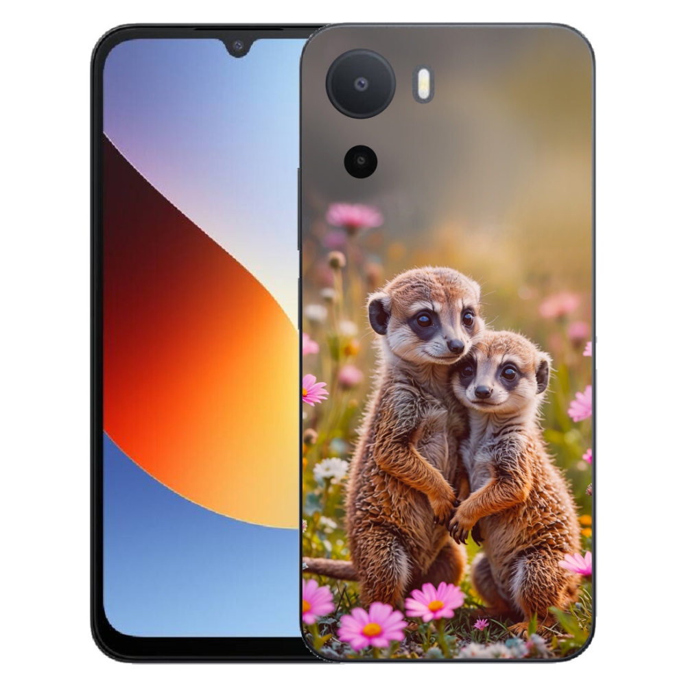 Gélový kryt mmCase na Xiaomi Redmi A7 Pro - surikatí duo