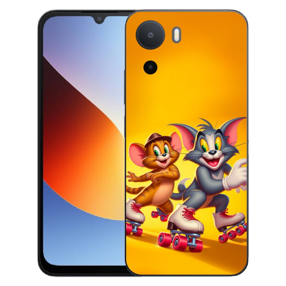 Gélový kryt mmCase na Xiaomi Redmi A7 Pro - tom a jerry