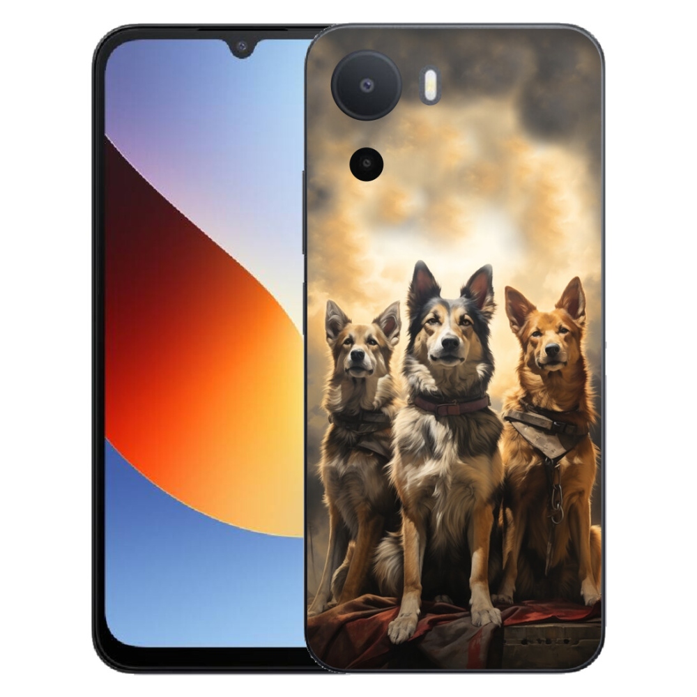 Gélový kryt mmCase na Xiaomi Redmi A7 Pro - tri psy