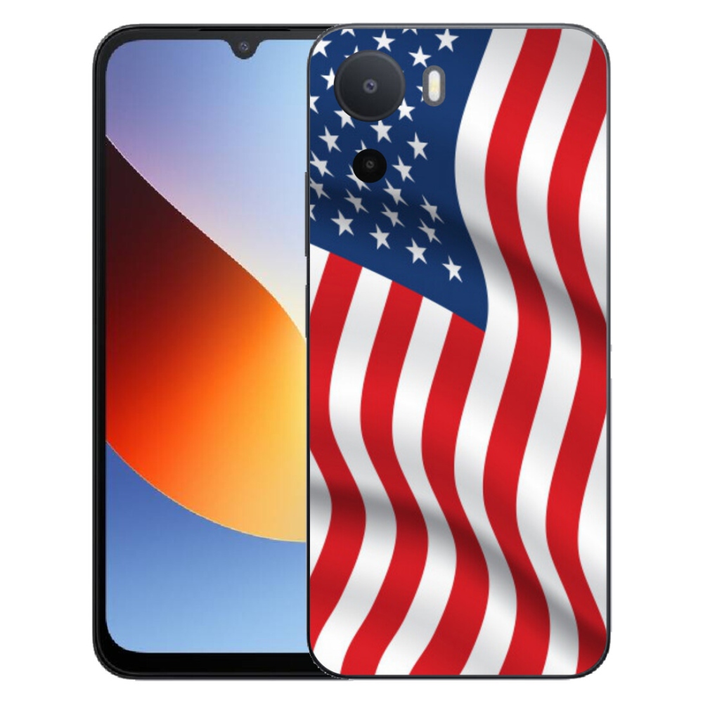 Gélový kryt mmCase na Xiaomi Redmi A7 Pro - USA vlajka