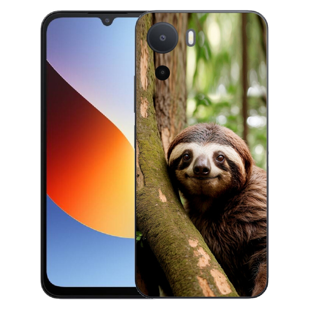 Gélový kryt mmCase na Xiaomi Redmi A7 Pro - usmievavý leňochod