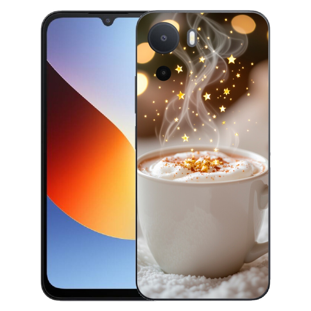 Gélový kryt mmCase na Xiaomi Redmi A7 Pro - vianočný horúci nápoj