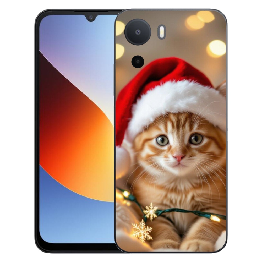 Gélový kryt mmCase na Xiaomi Redmi A7 Pro - vianočné mačiatko