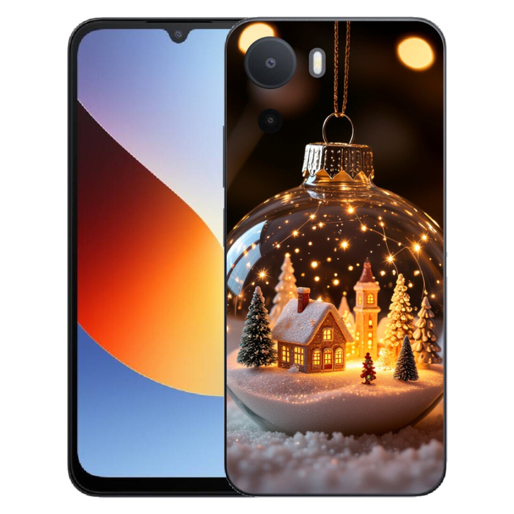 Gélový kryt mmCase na Xiaomi Redmi A7 Pro - vianočné gule 3