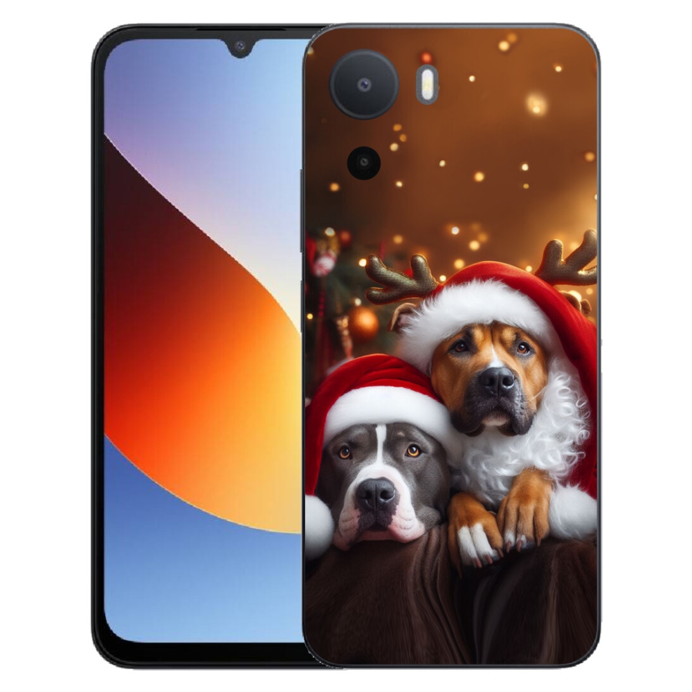 Gélový kryt mmCase na Xiaomi Redmi A7 Pro - vianočné psy