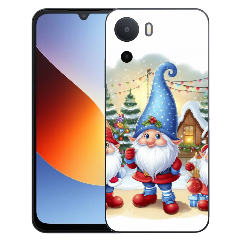 Gélový kryt mmCase na Xiaomi Redmi A7 Pro - vianočné škriatkovia