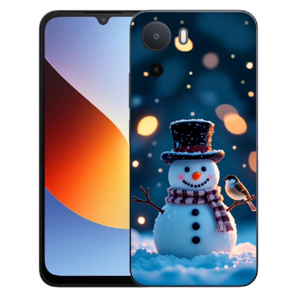 Gélový kryt mmCase na Xiaomi Redmi A7 Pro - vianočný snehuliak