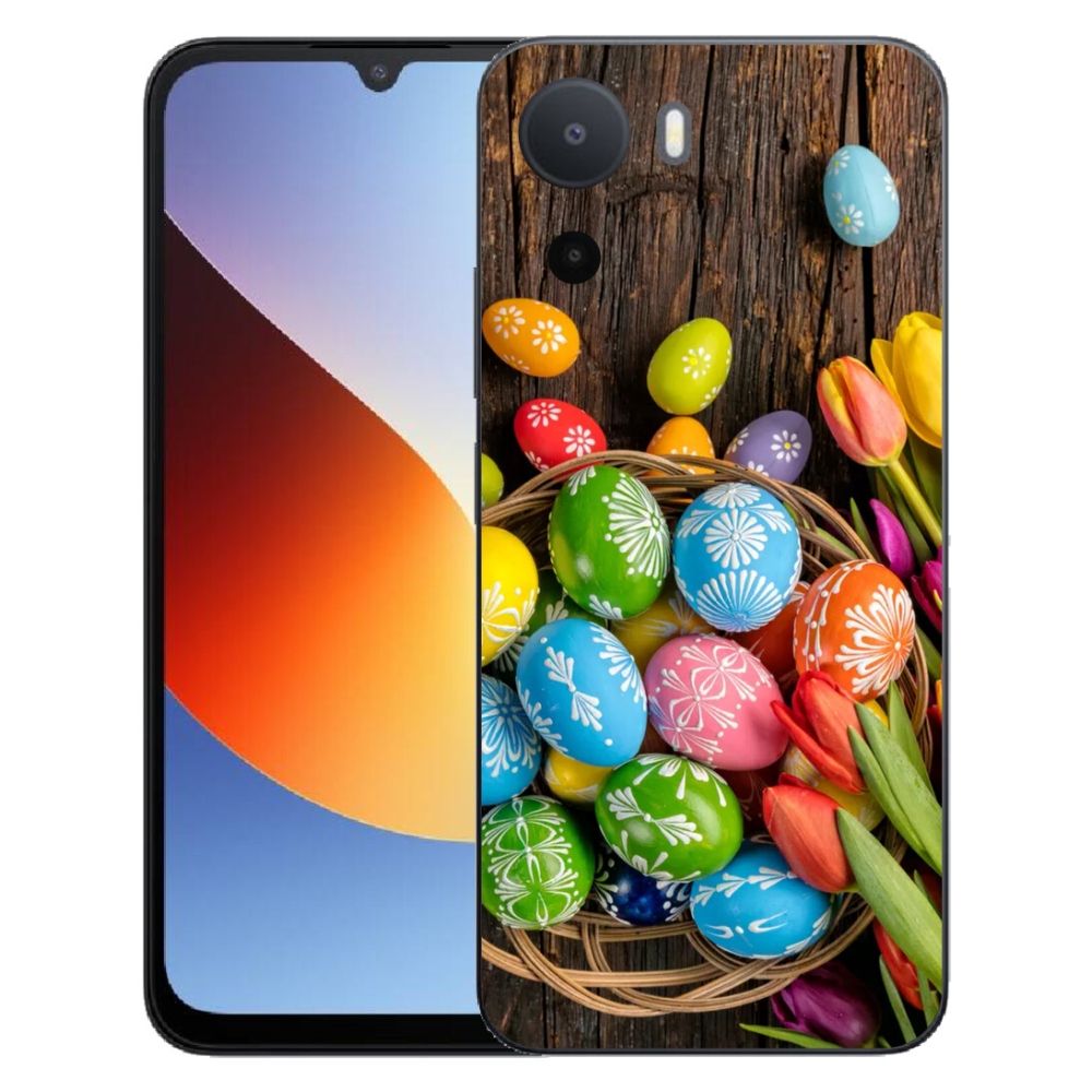 Gélový kryt mmCase na Xiaomi Redmi A7 Pro - veľkonočné vajíčka