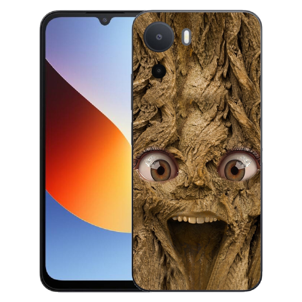 Gélový kryt mmCase na Xiaomi Redmi A7 Pro - veselý strom s očami