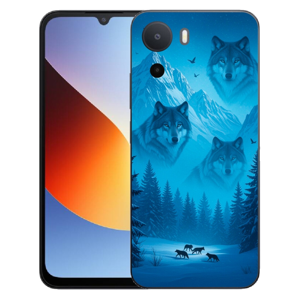 Gélový kryt mmCase na Xiaomi Redmi A7 Pro - vlčia svorka