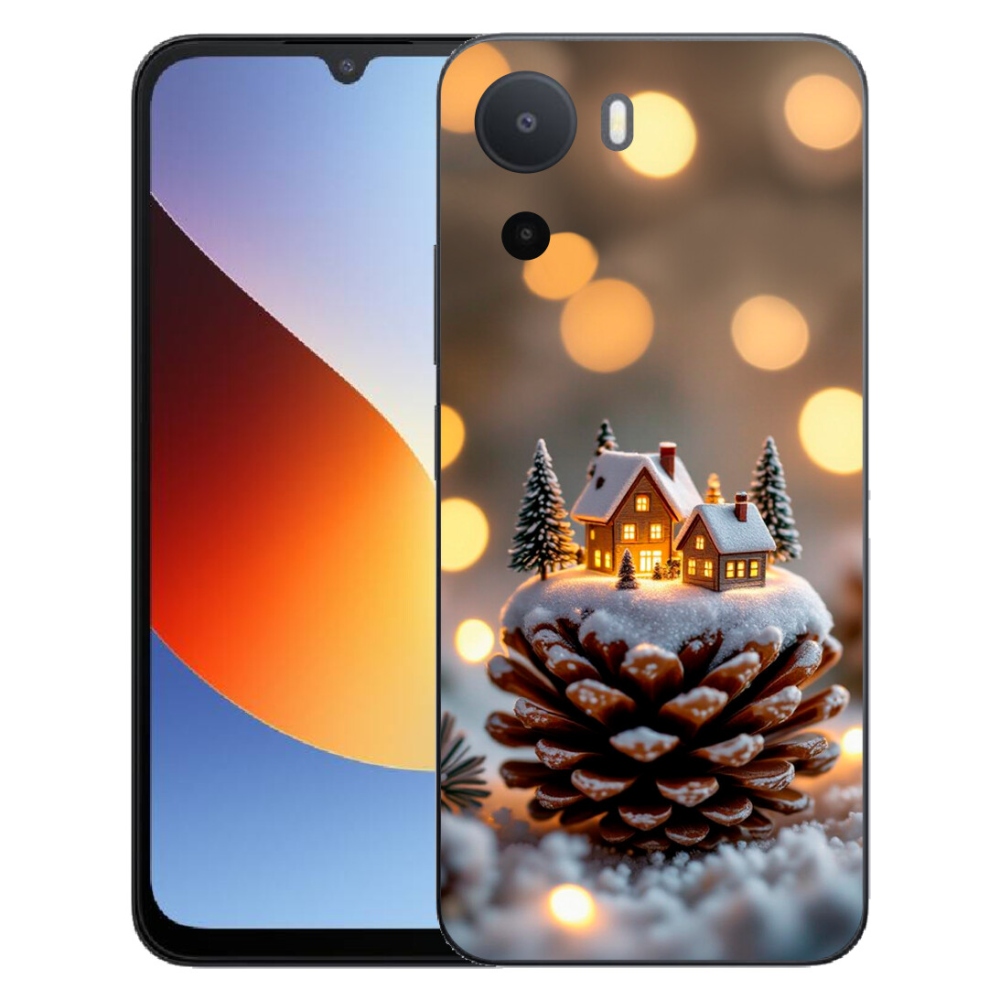 Gélový kryt mmCase na Xiaomi Redmi A7 Pro - zimná dedinka
