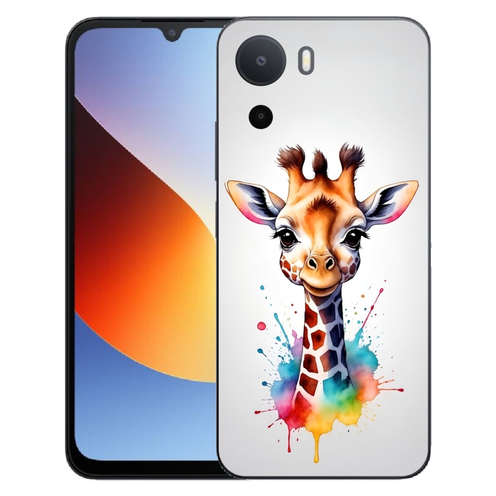 Gélový kryt mmCase na Xiaomi Redmi A7 Pro - žirafa 1