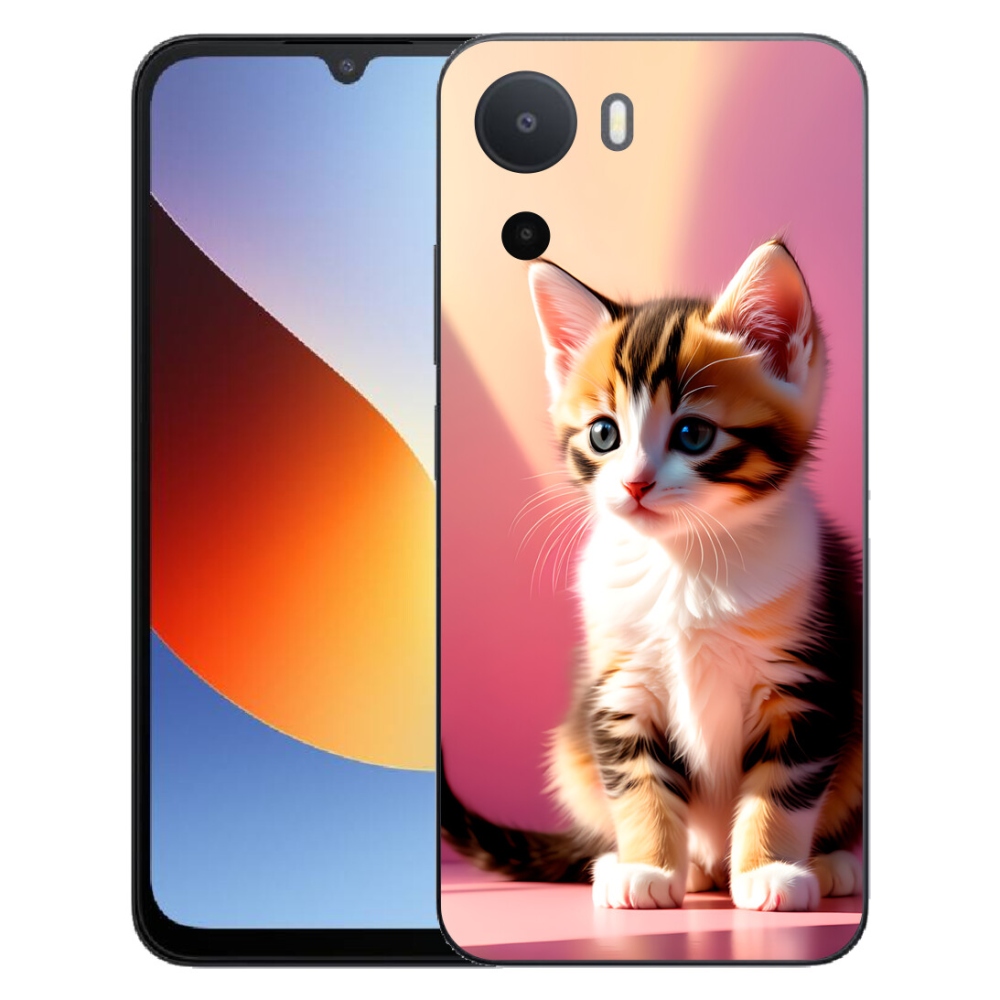 Gélový kryt mmCase na Xiaomi Redmi A7 Pro - zvedavé mačiatko 2