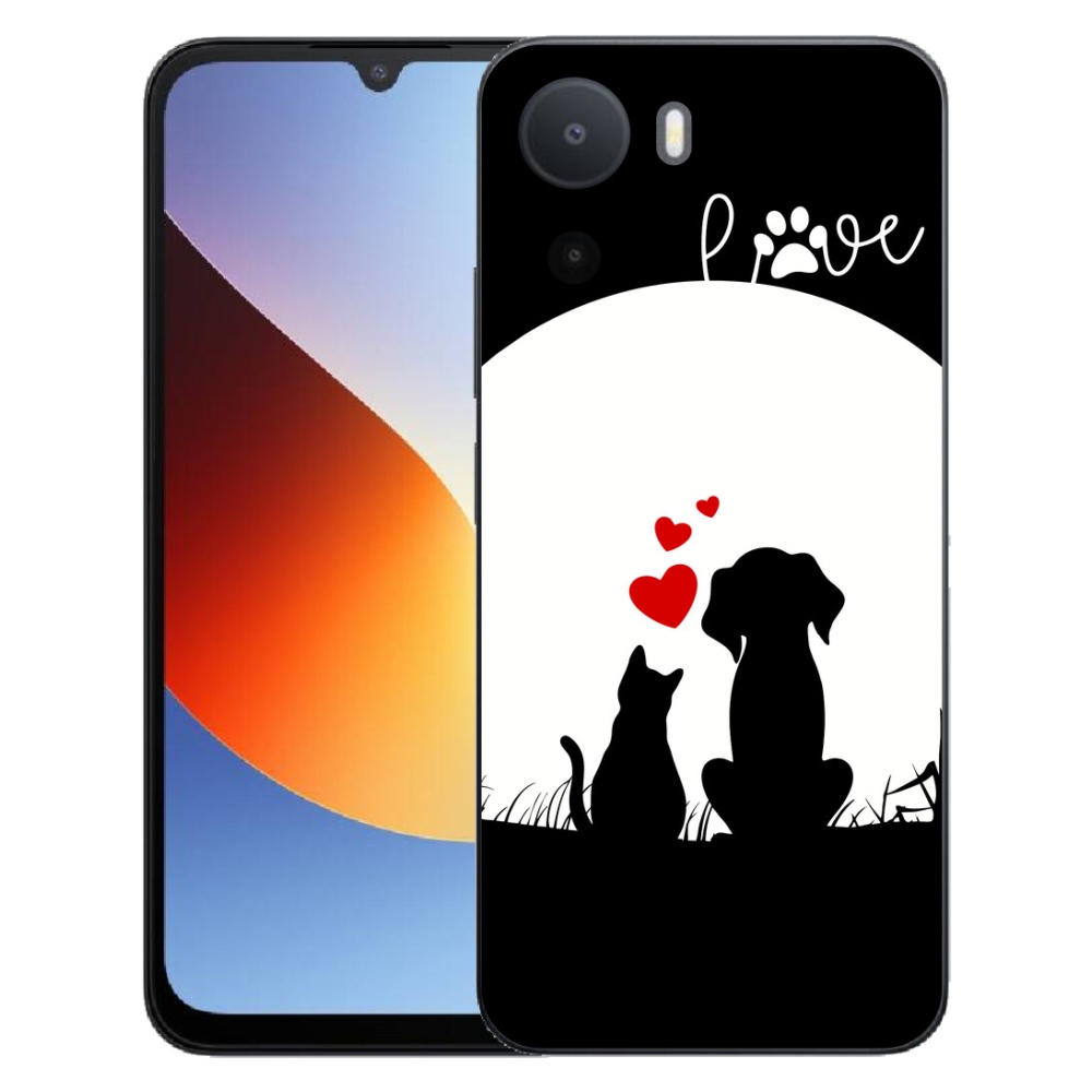 Gélový kryt mmCase na Xiaomi Redmi A7 Pro - zvieracia láska