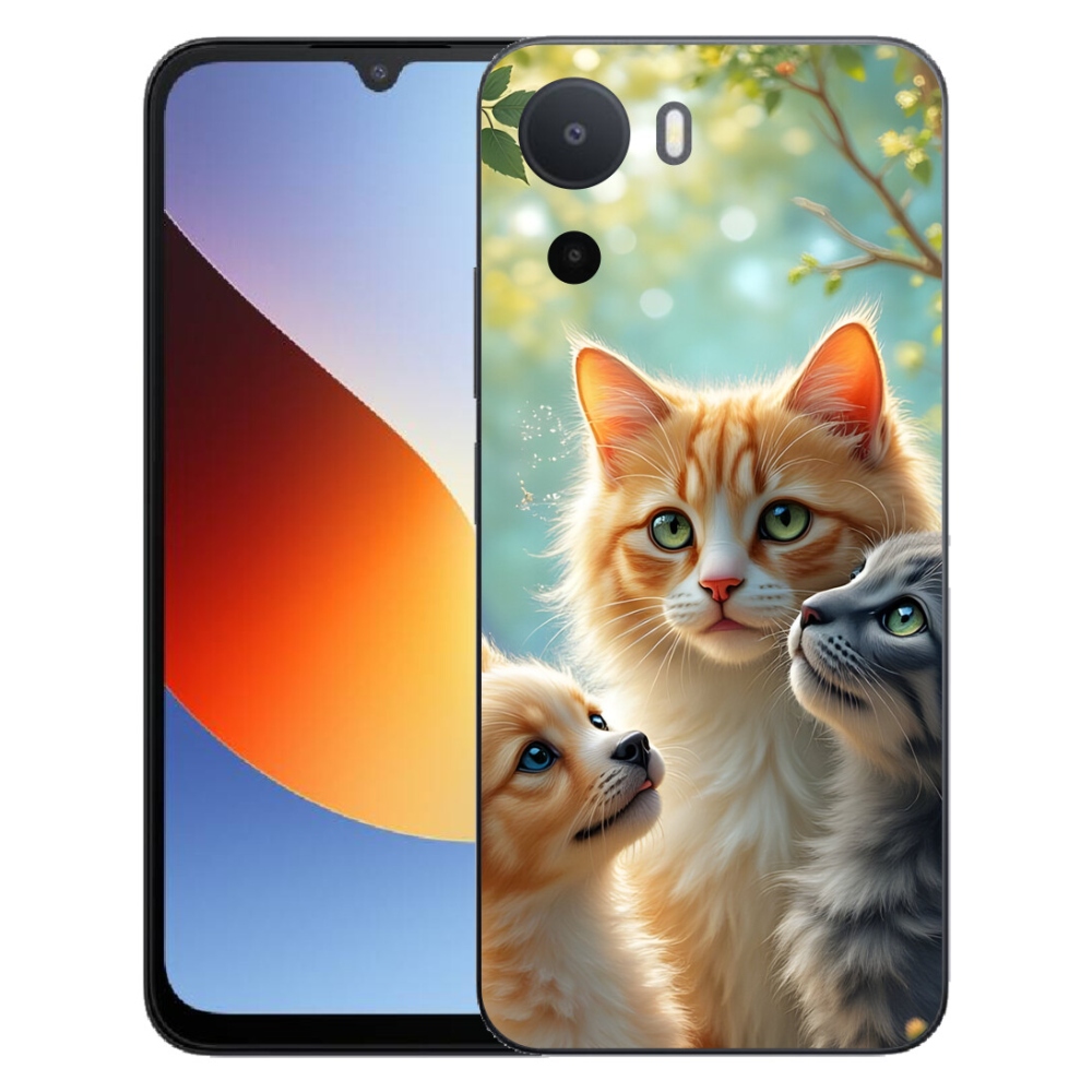Gélový kryt mmCase na Xiaomi Redmi A7 Pro - zvieracie priateľstvo 2