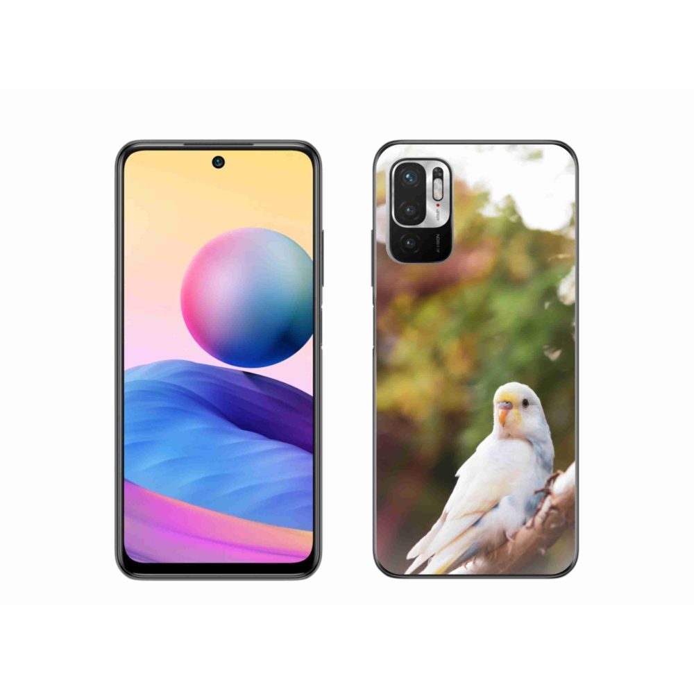 Gélový kryt mmCase na Xiaomi Redmi Note 10 5G - andulka biela