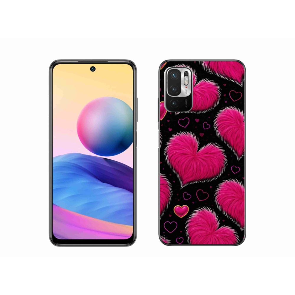 Gélový kryt mmCase na Xiaomi Redmi Note 10 5G - hebké srdce