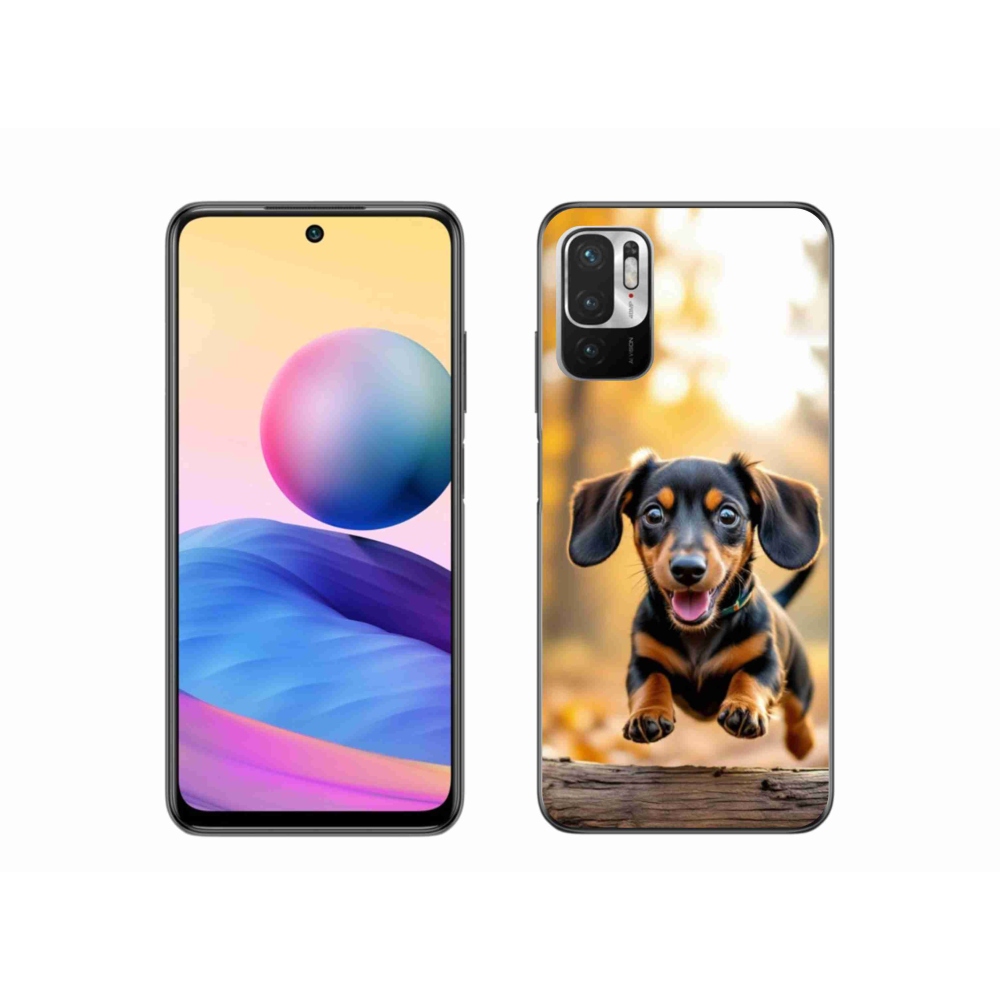 Gélový kryt mmCase na Xiaomi Redmi Note 10 5G - jazvečík 2