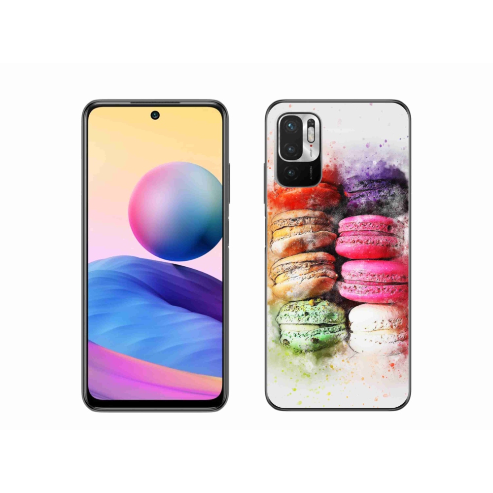 Gélový kryt mmCase na Xiaomi Redmi Note 10 5G - makrónky