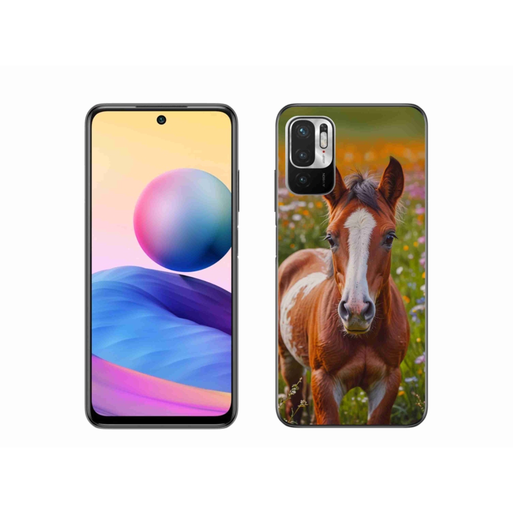 Gélový kryt mmCase na Xiaomi Redmi Note 10 5G - roztomilé žriebä