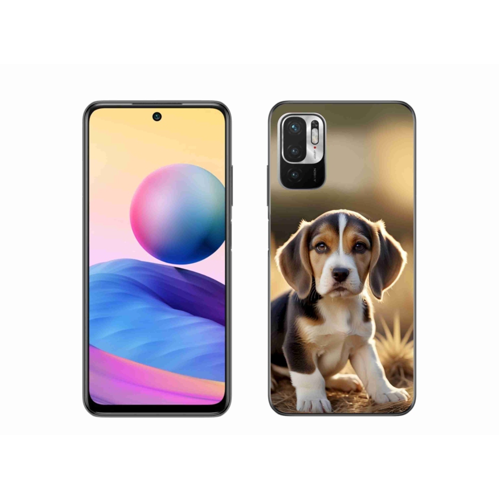 Gélový kryt mmCase na Xiaomi Redmi Note 10 5G - roztomilý bígl