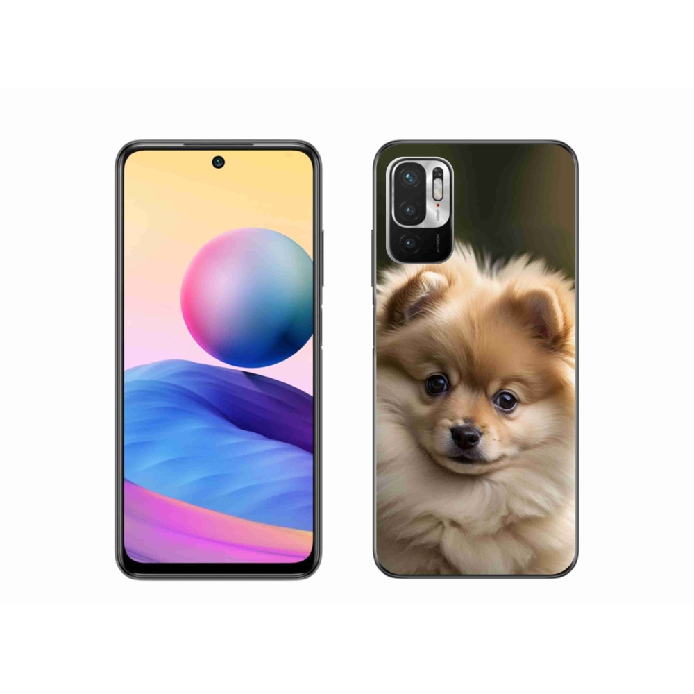Gélový kryt mmCase na Xiaomi Redmi Note 10 5G - roztomilý pomeranian 2