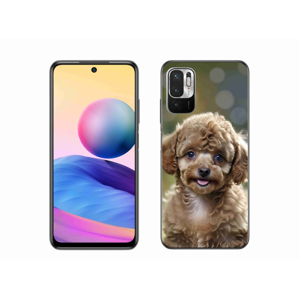 Gélový kryt mmCase na Xiaomi Redmi Note 10 5G - roztomilý pudel