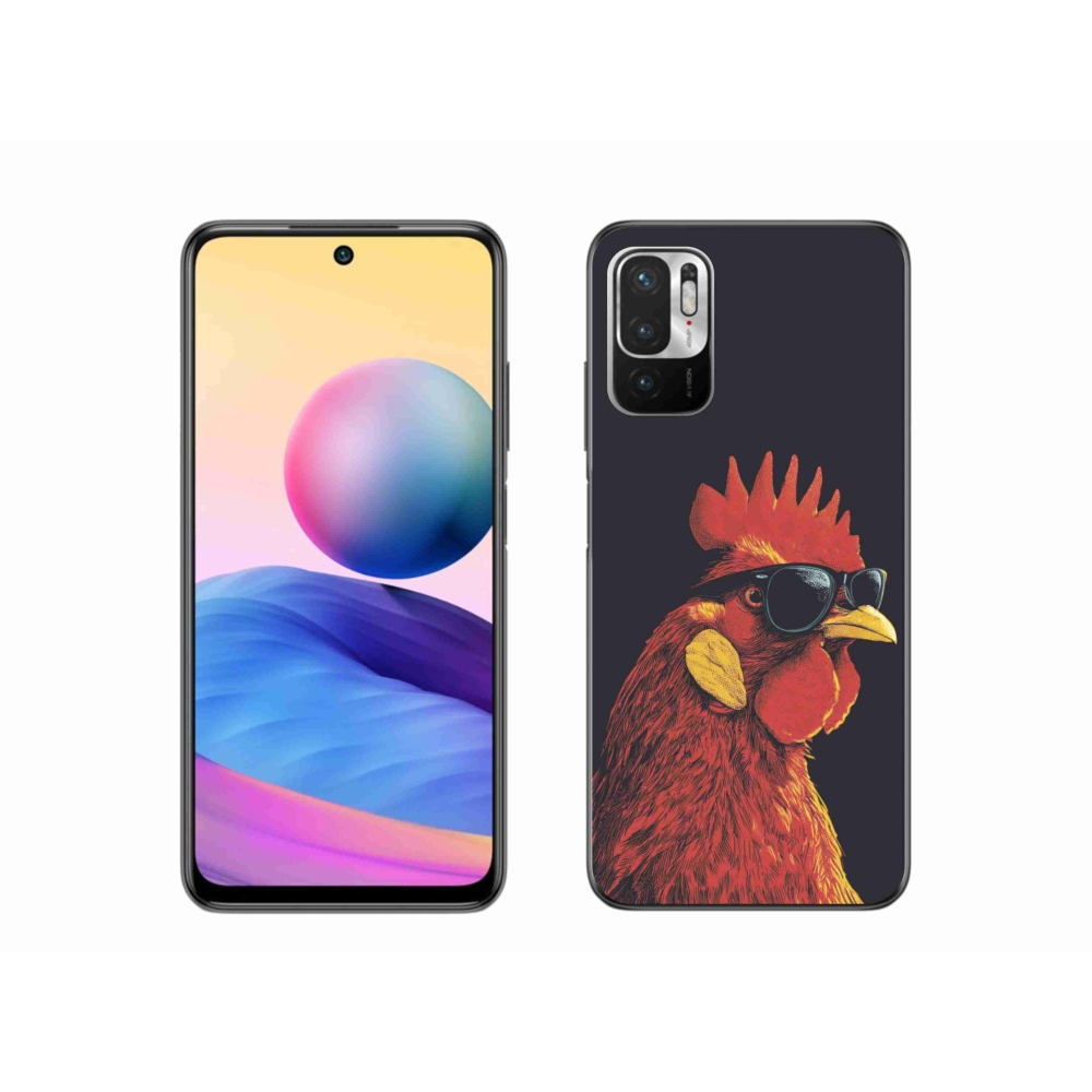 Gélový kryt mmCase na Xiaomi Redmi Note 10 5G - štýlový kohút