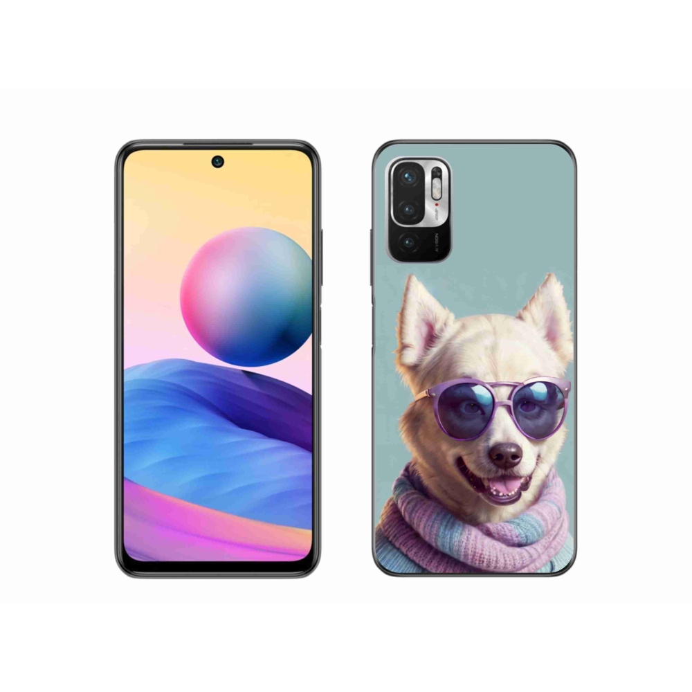 Gélový kryt mmCase na Xiaomi Redmi Note 10 5G - štýlový nemecký špic