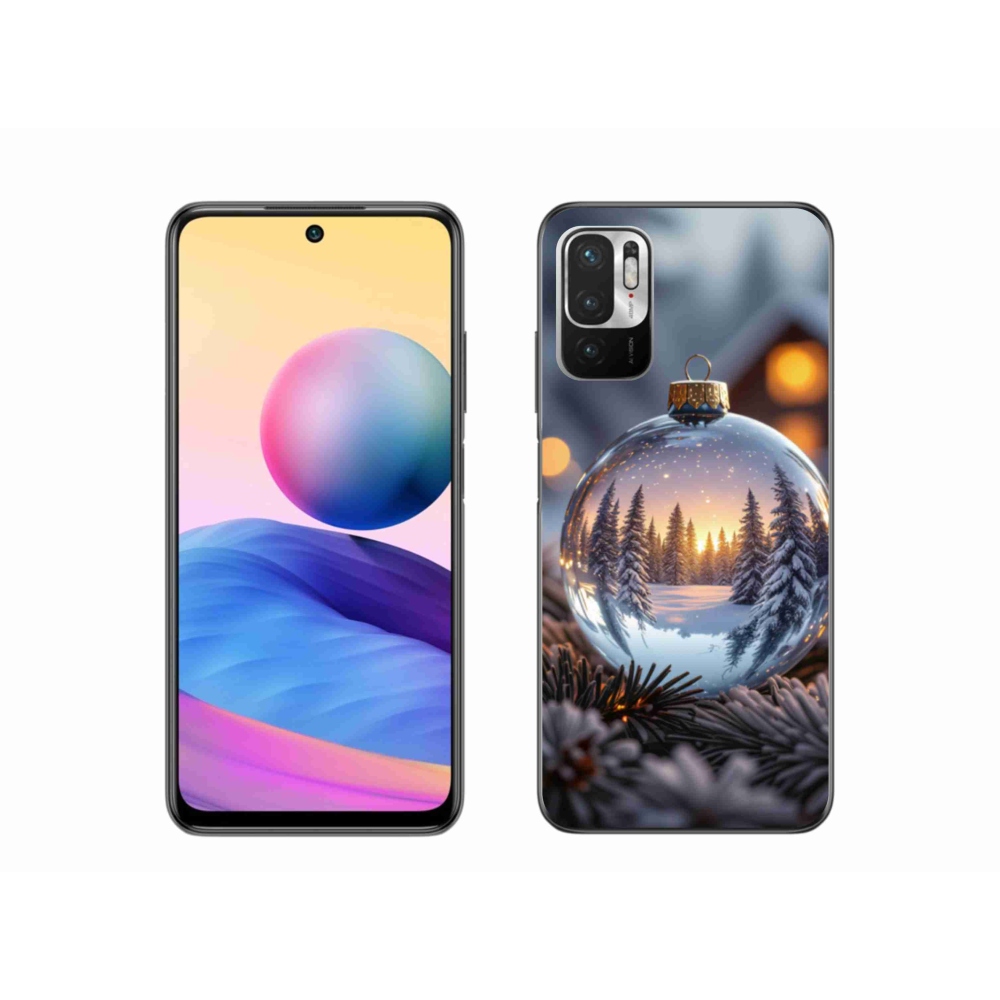 Gélový kryt mmCase na Xiaomi Redmi Note 10 5G - vianočná ozdoba