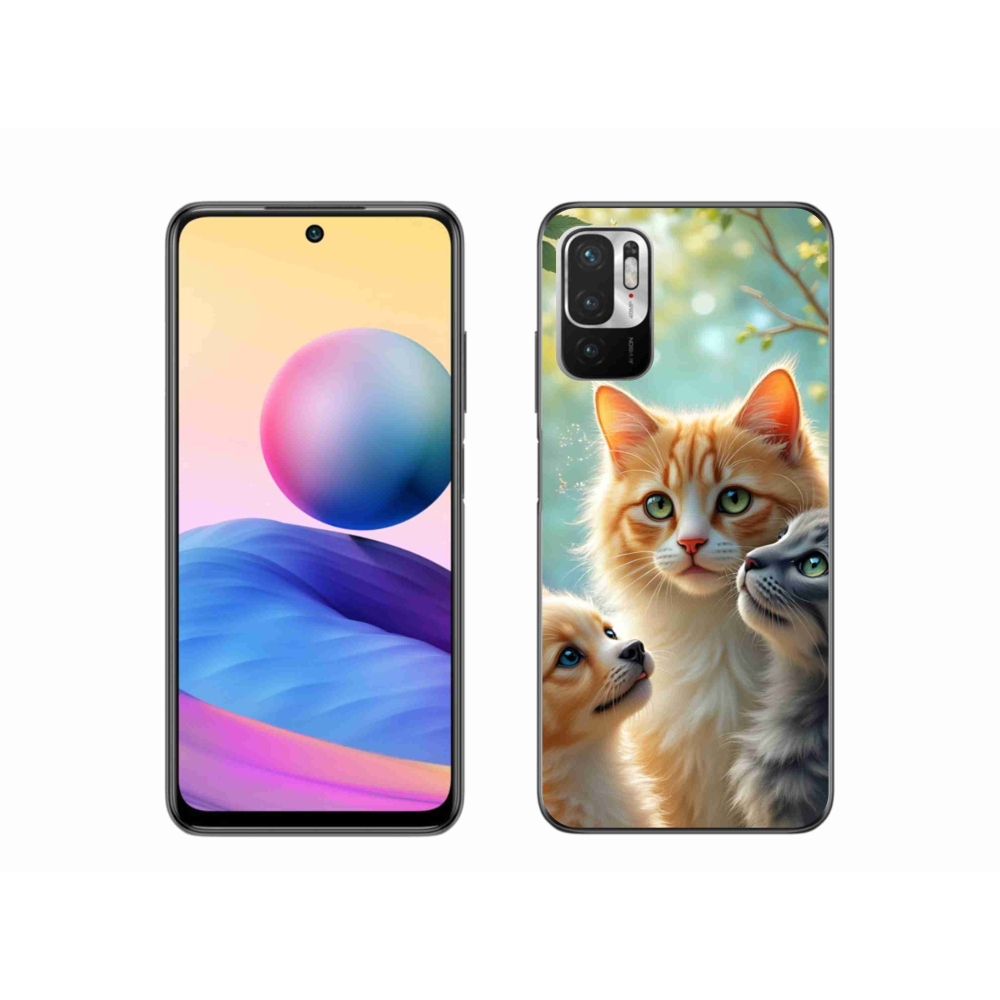 Gélový kryt mmCase na Xiaomi Redmi Note 10 5G - zvieracie priateľstvo 2