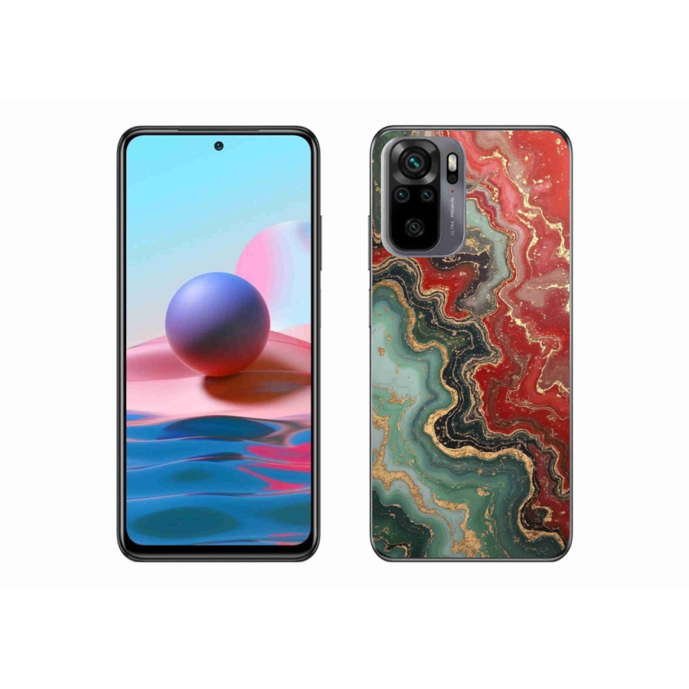 Gélový kryt mmCase na Xiaomi Redmi Note 10 - abstraktný motív 55