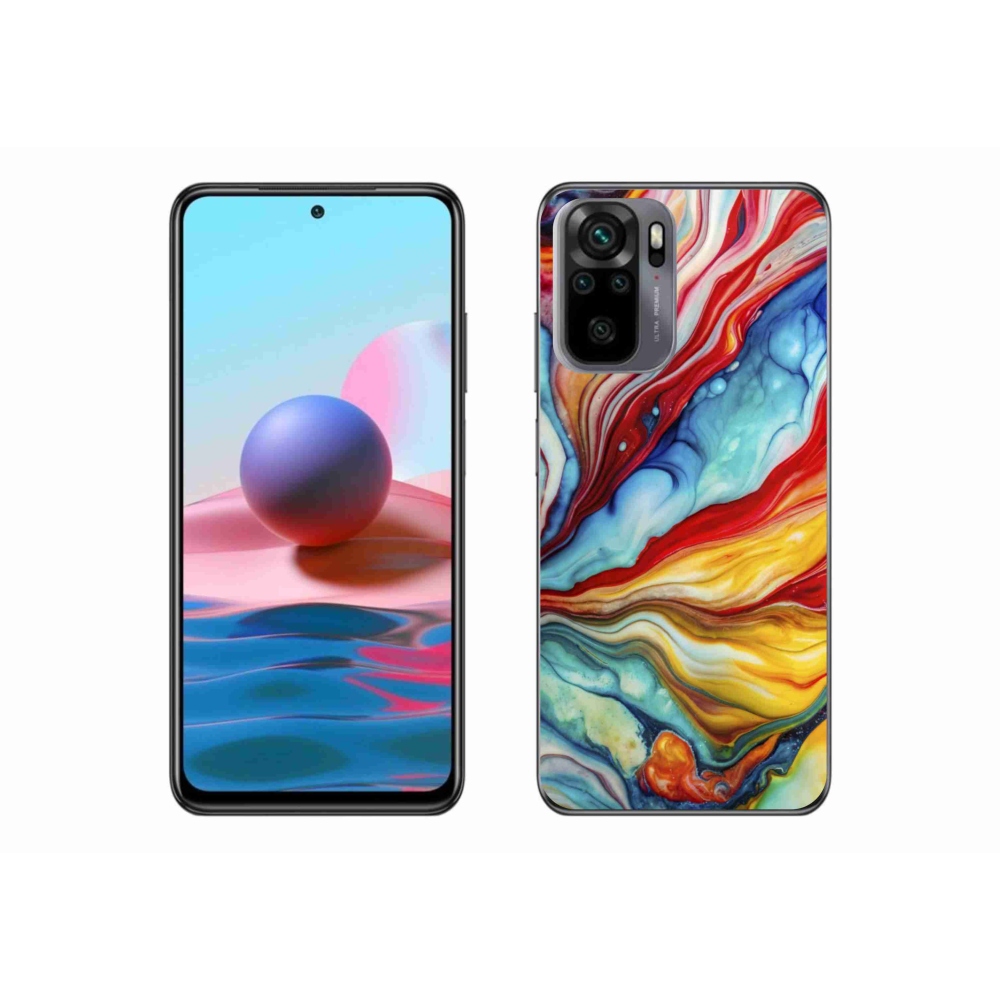 Gélový kryt mmCase na Xiaomi Redmi Note 10 - abstraktný motív 58