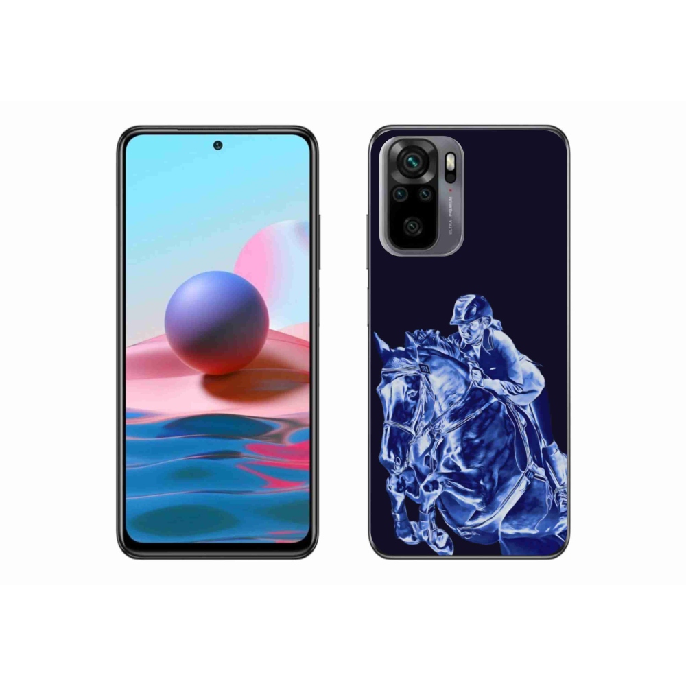 Gélový kryt mmCase na Xiaomi Redmi Note 10 - dostihový kôň