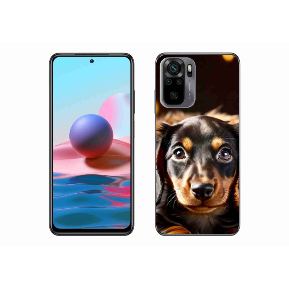 Gélový kryt mmCase na Xiaomi Redmi Note 10 - jazvečík