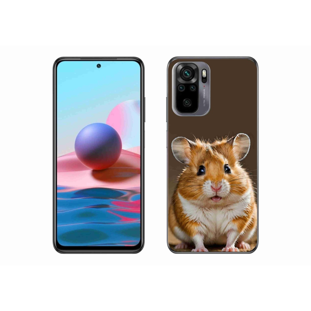 Gélový kryt mmCase na Xiaomi Redmi Note 10 - škrečok