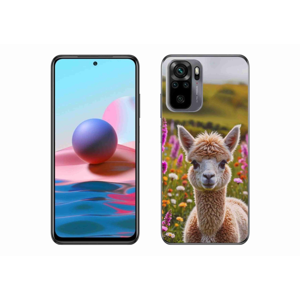 Gélový kryt mmCase na Xiaomi Redmi Note 10 - lama na lúke