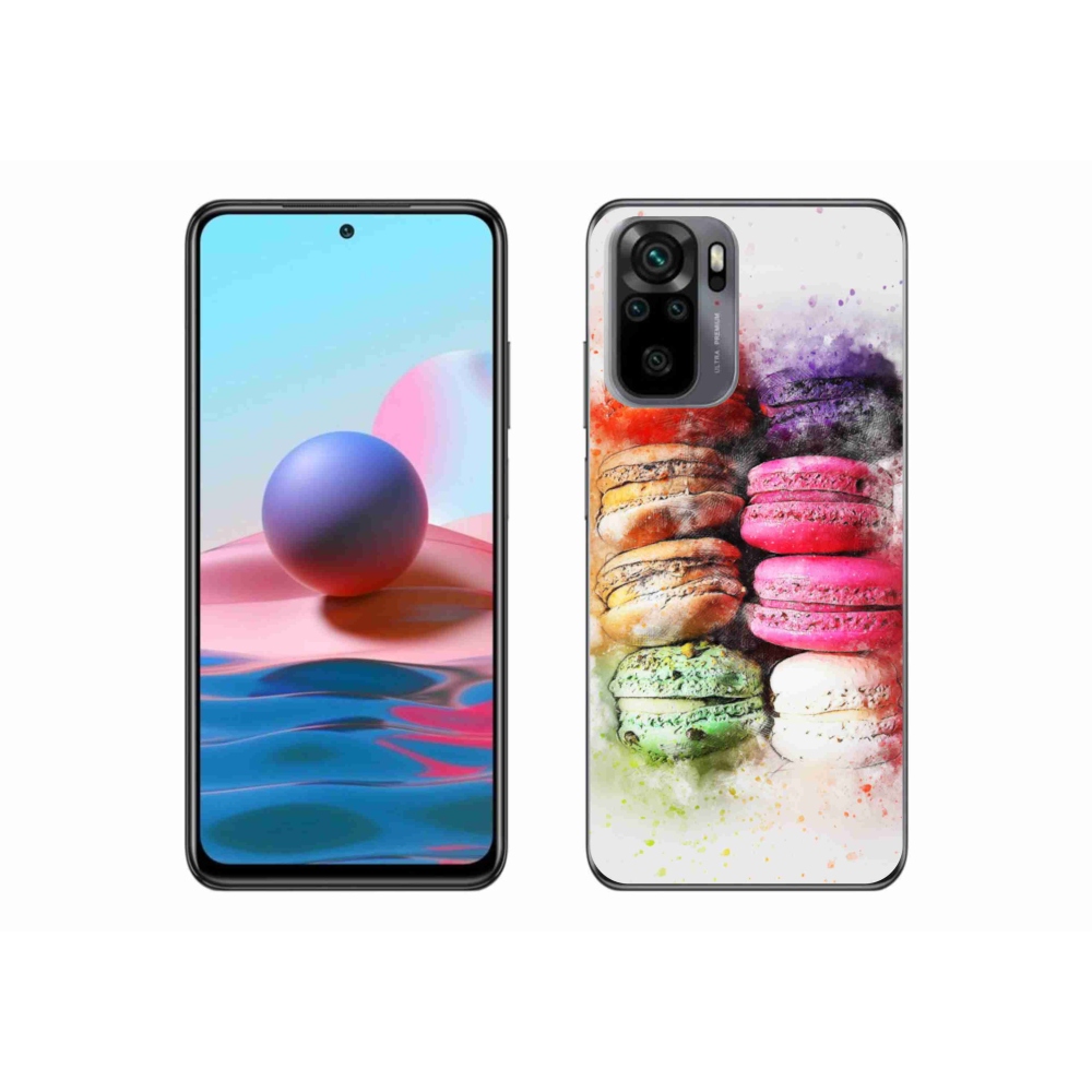 Gélový kryt mmCase na Xiaomi Redmi Note 10 - makrónky