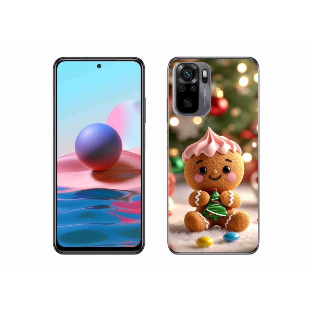 Gélový kryt mmCase na Xiaomi Redmi Note 10 - perníček