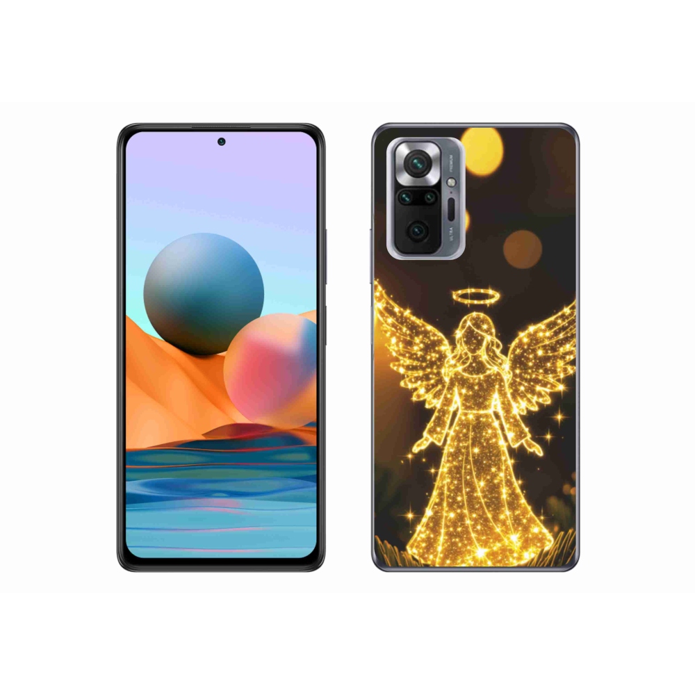 Gélový kryt mmCase na Xiaomi Redmi Note 10 Pro - anjel