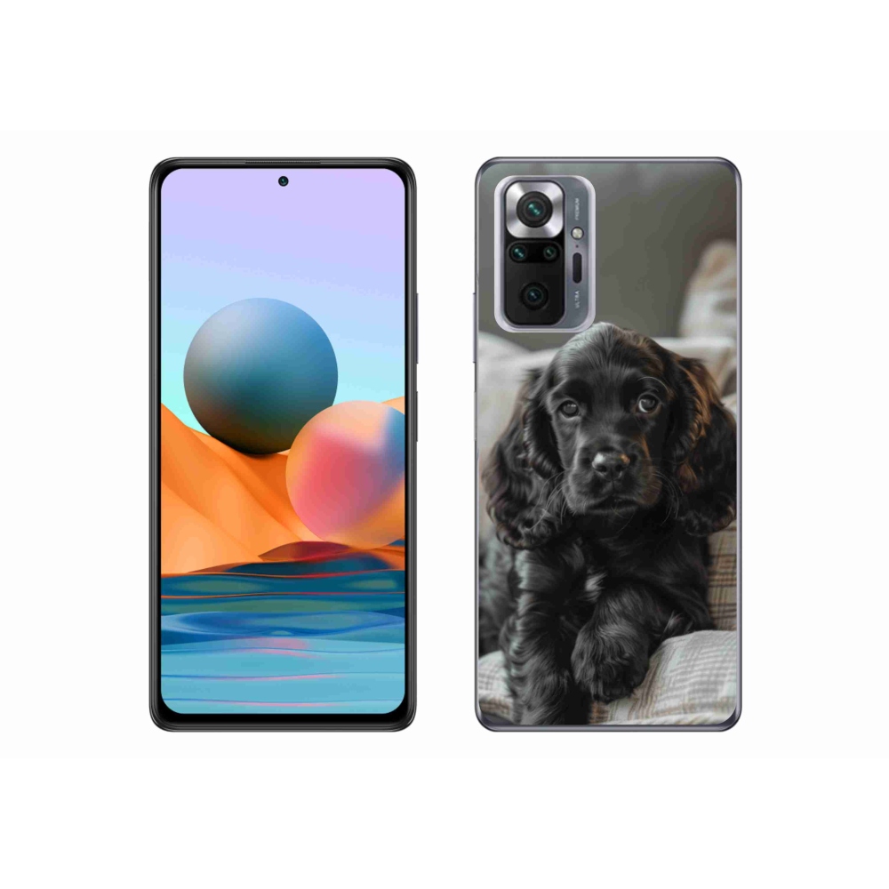 Gélový kryt mmCase na Xiaomi Redmi Note 10 Pro - anglický kokeršpaniel