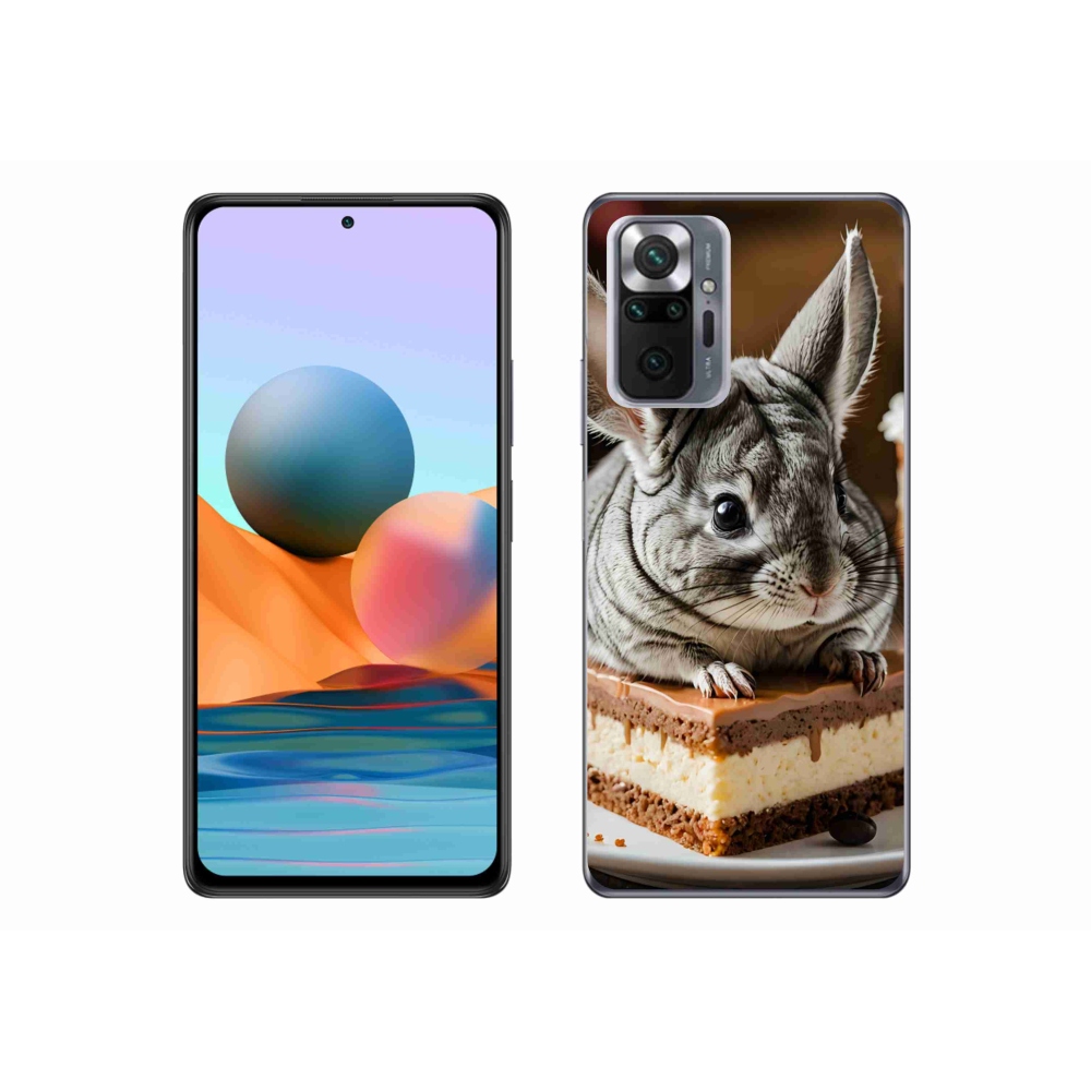 Gélový kryt mmCase na Xiaomi Redmi Note 10 Pro - činčila