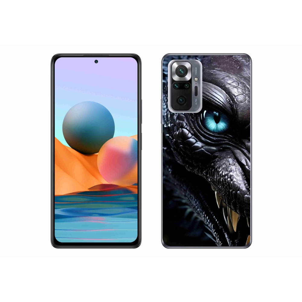 Gélový kryt mmCase na Xiaomi Redmi Note 10 Pro - dračí pohľad
