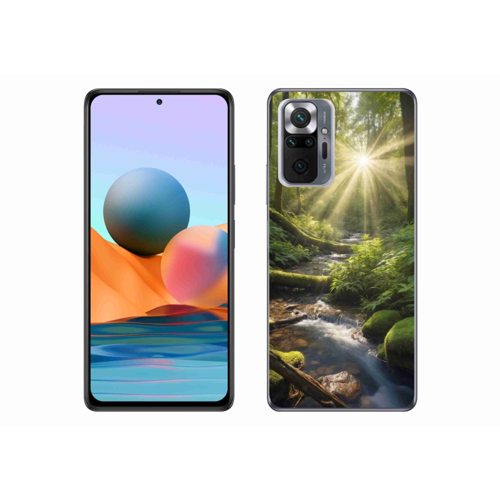 Gélový kryt mmCase na Xiaomi Redmi Note 10 Pro - hlbina lesa