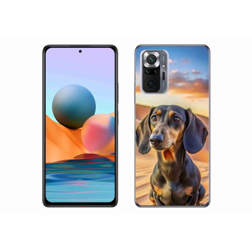 Gélový kryt mmCase na Xiaomi Redmi Note 10 Pro - jazvečík 3