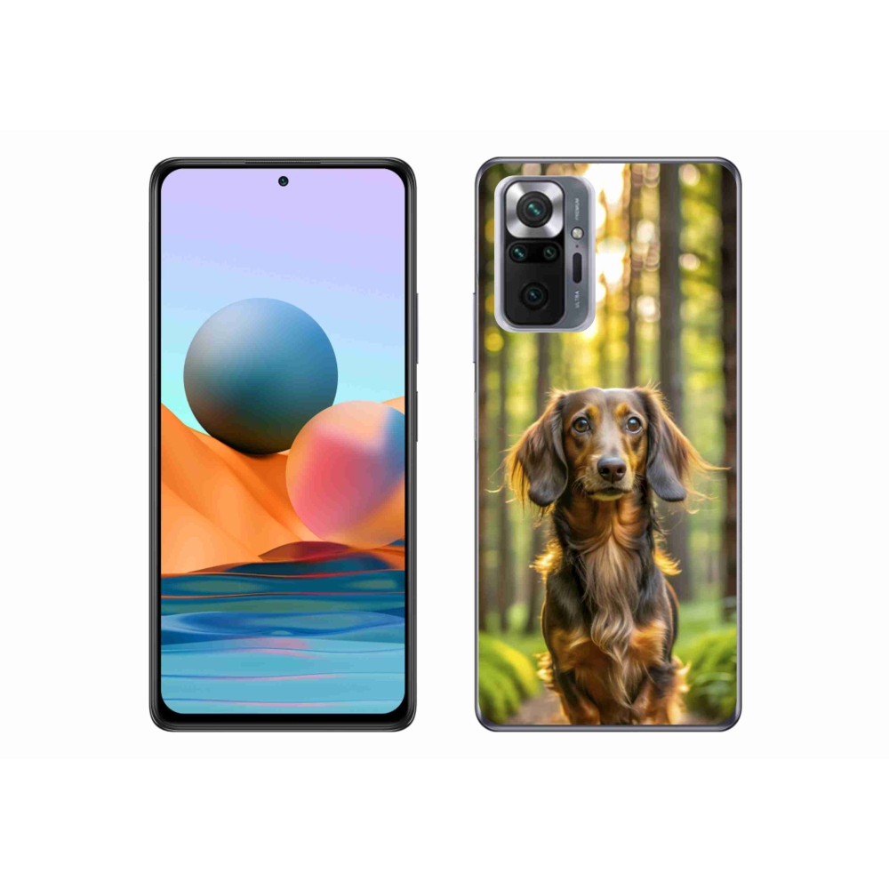 Gélový kryt mmCase na Xiaomi Redmi Note 10 Pro - jazvečík 4