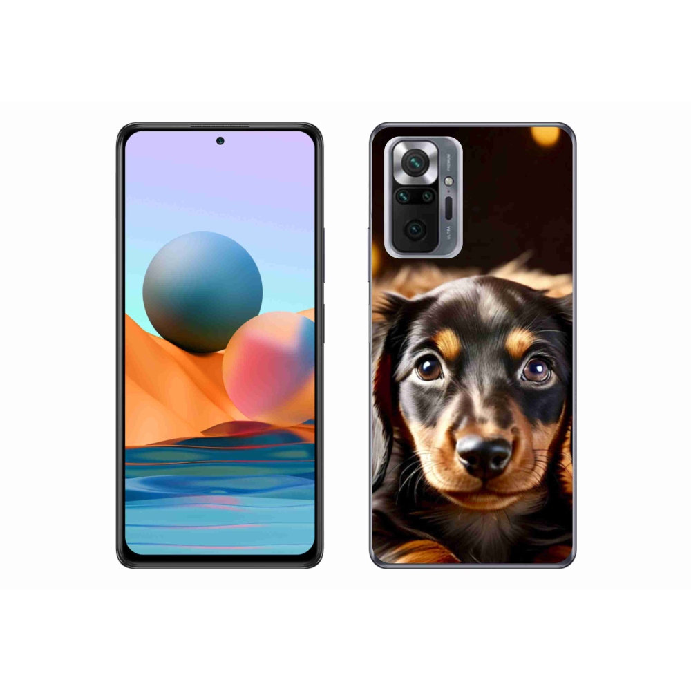 Gélový kryt mmCase na Xiaomi Redmi Note 10 Pro - jazvečík