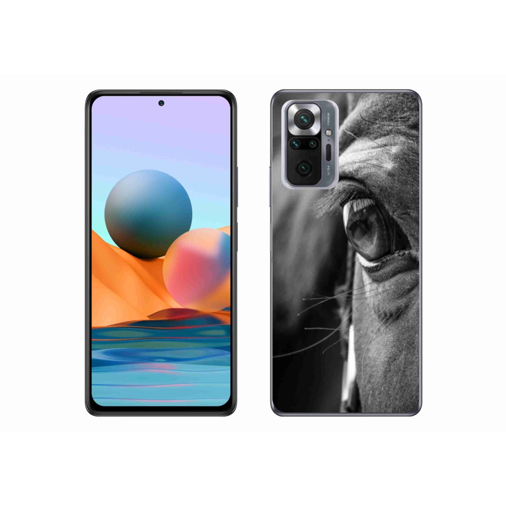 Gélový kryt mmCase na Xiaomi Redmi Note 10 Pro - konský pohľad